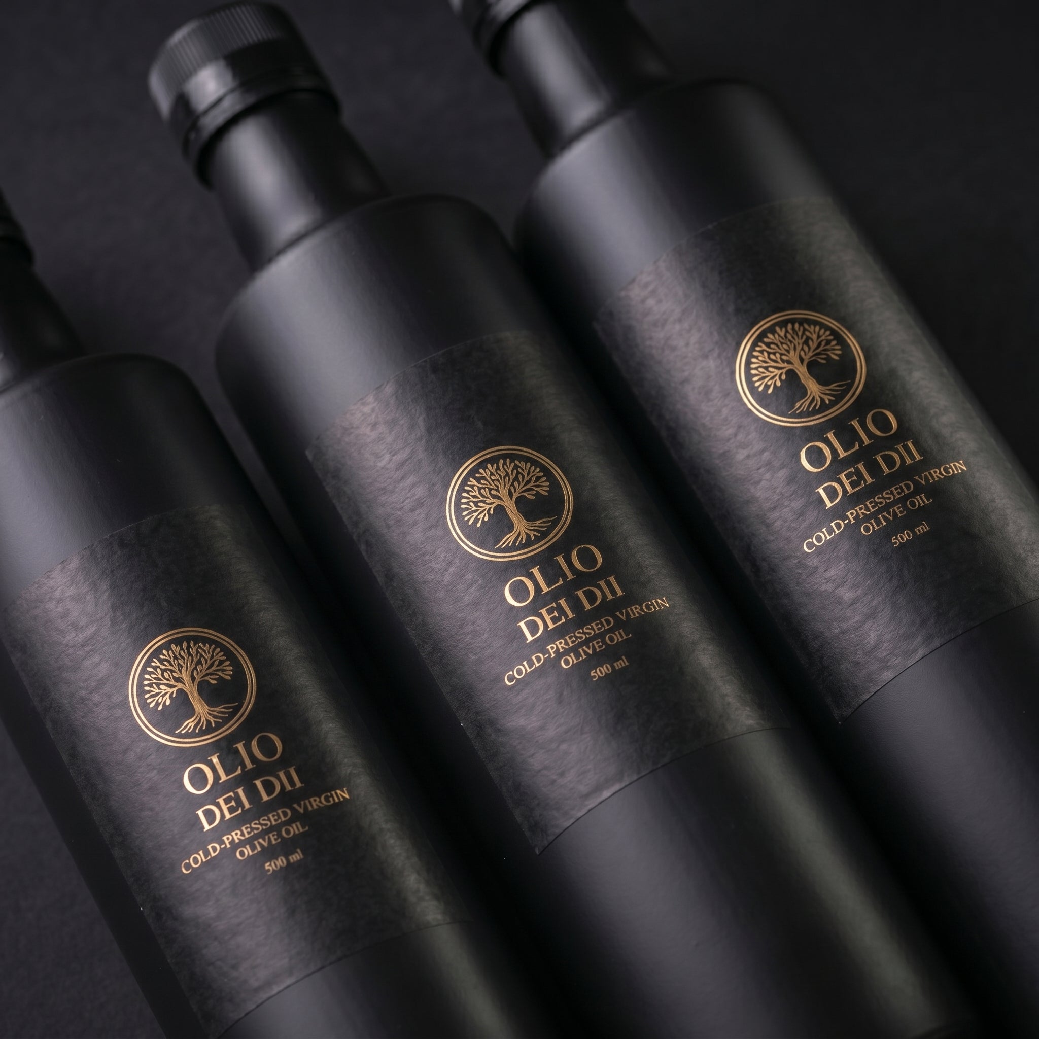 3x500ml Premium Olivenölflasche aus Kalabrien