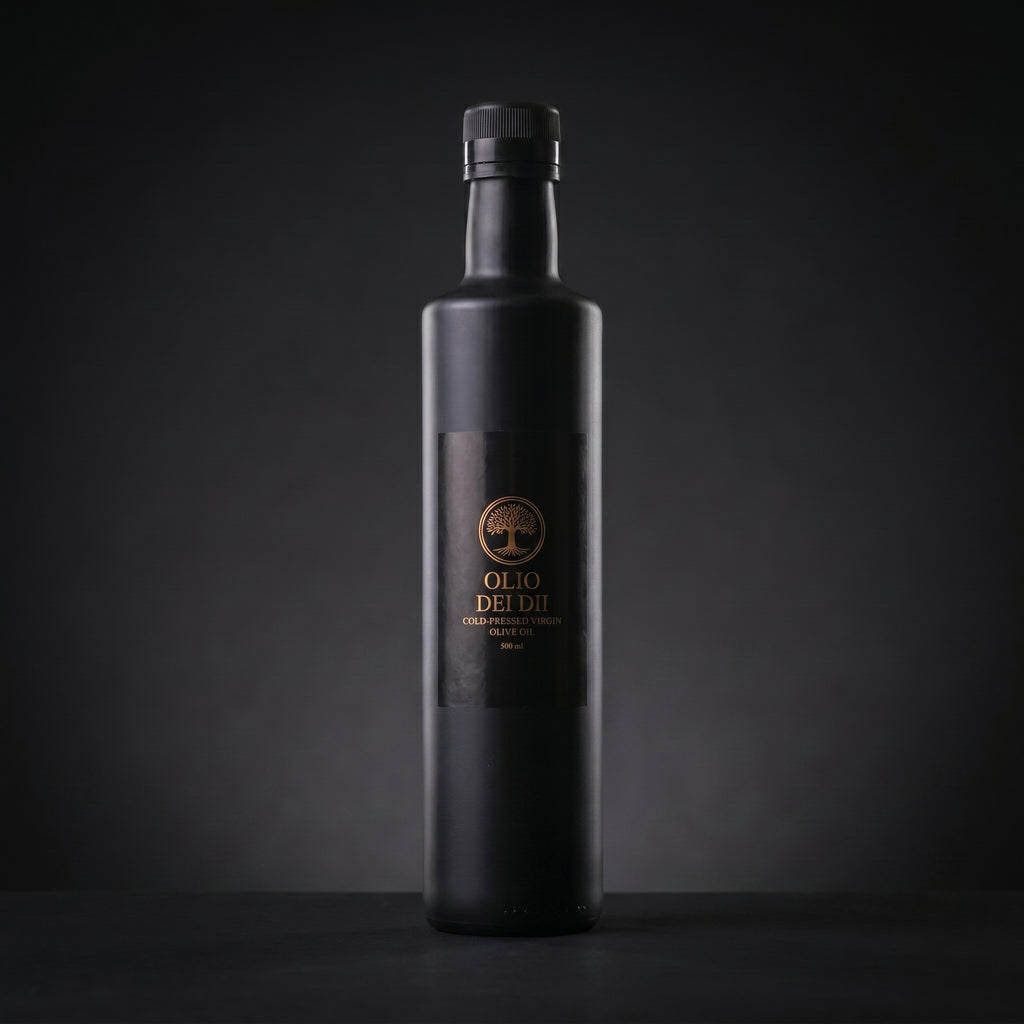 500ml Premium Olivenölflasche aus Kalabrien