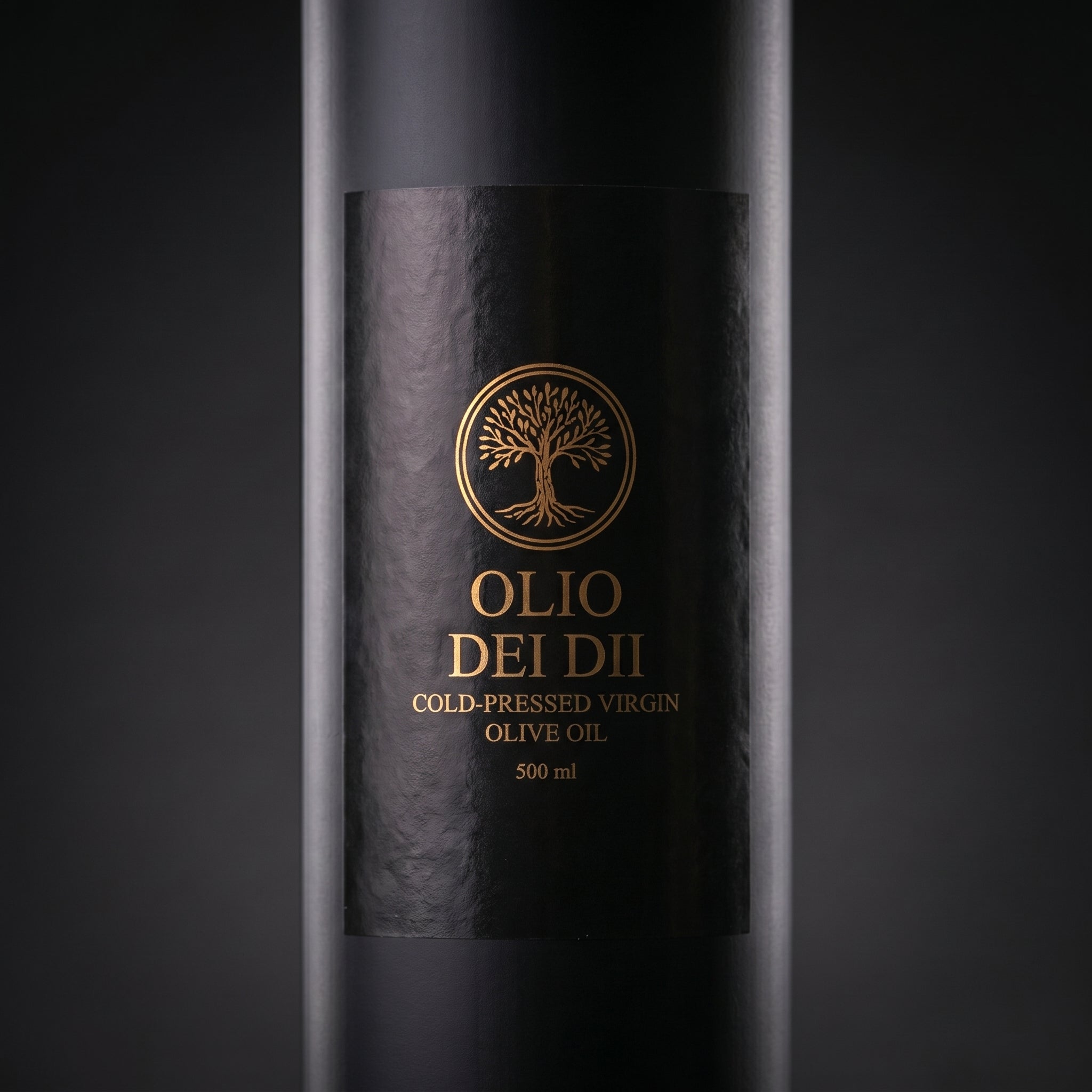 500ml Premium Olivenölflasche aus Kalabrien